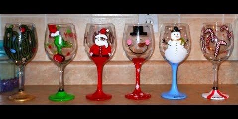 diy glasses painting