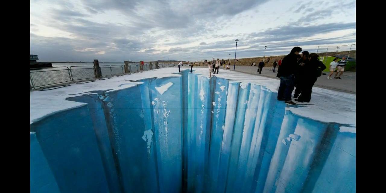 The Crevasse – Making of 3D Street Art