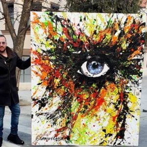 I See You 2020 Abstract Painting