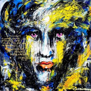 Spirit (Bad) Abstract Oil Painting